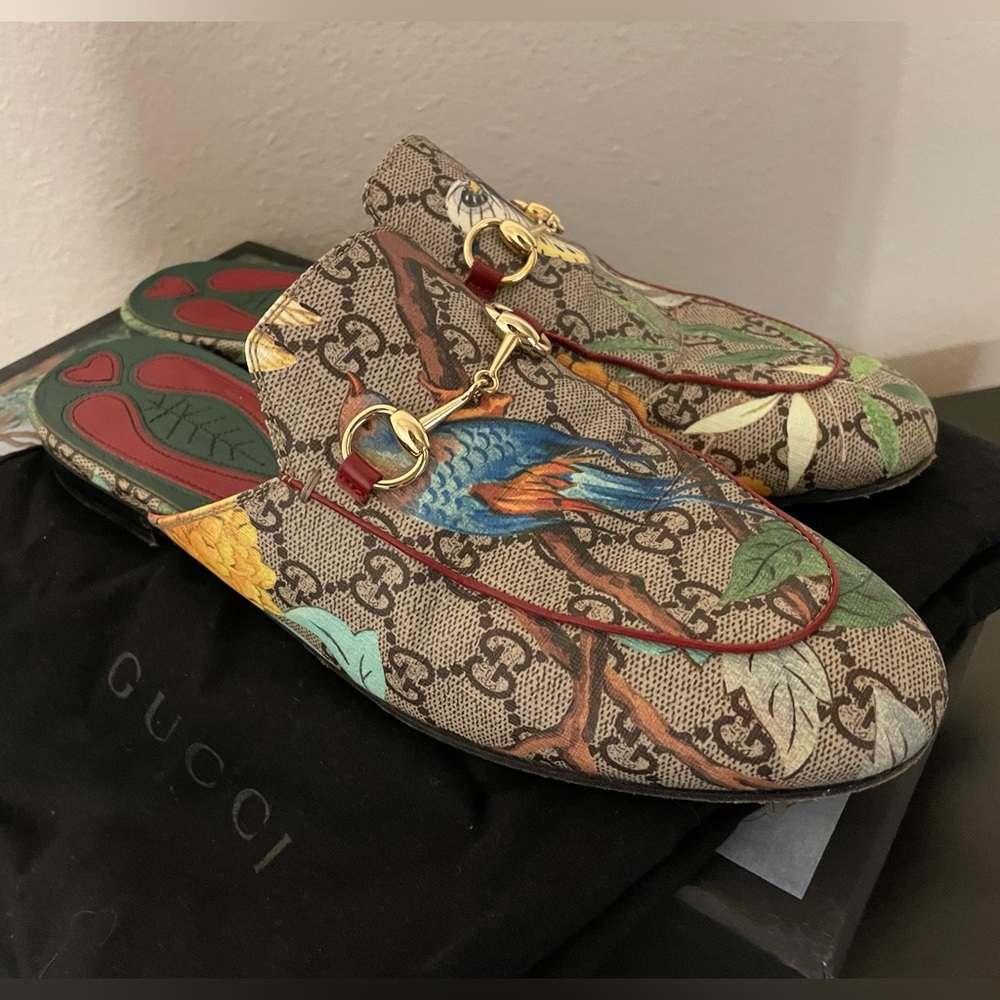 Gucci kolbo mule loafers size 38